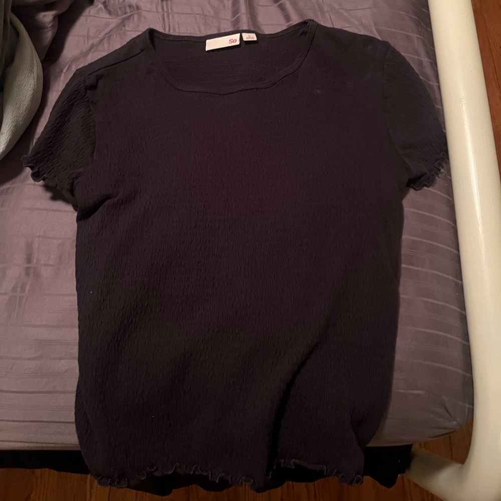 Black target t shirt